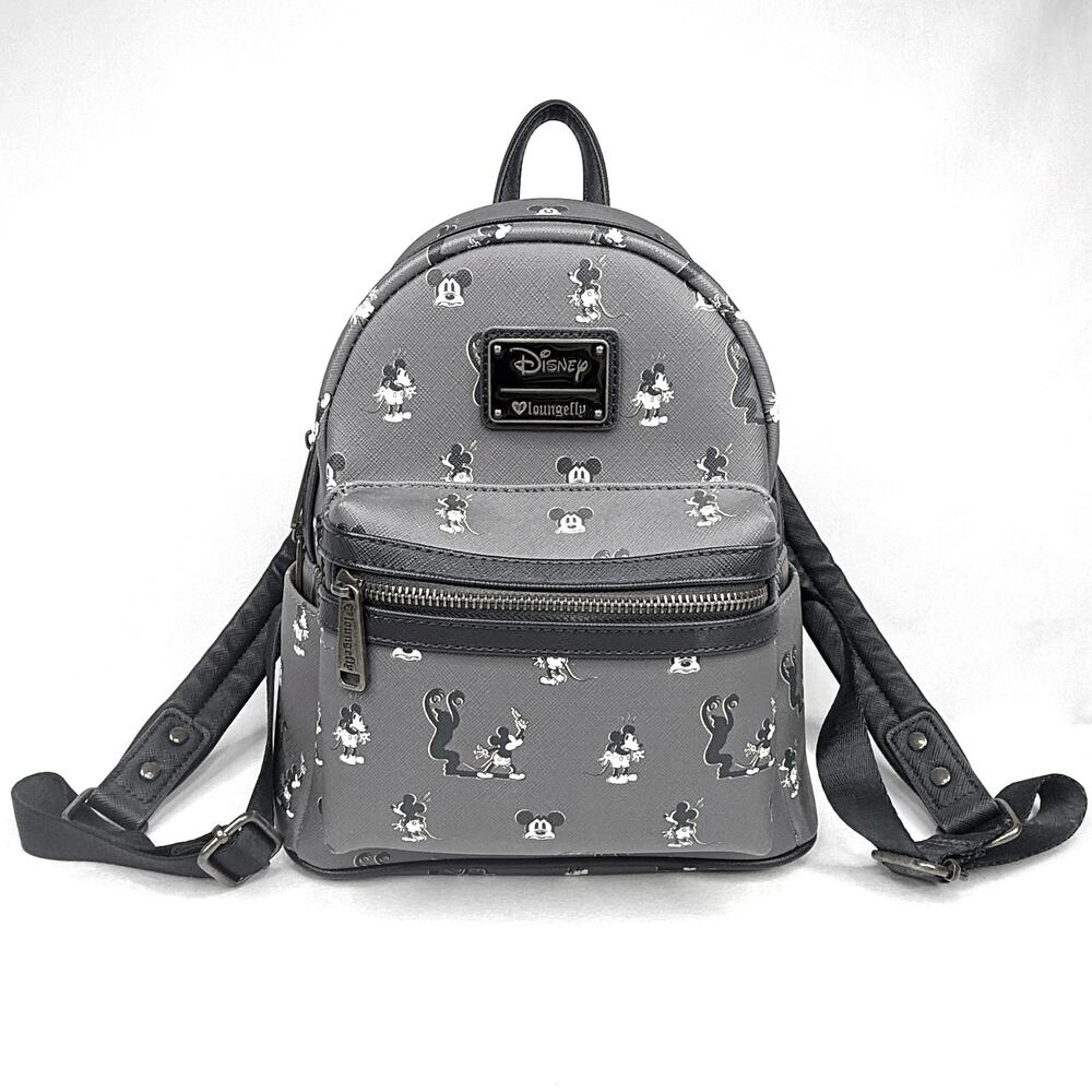 Loungefly Spooked Mickey Heart Logo Boxlunch Exclusive Mini Backpack